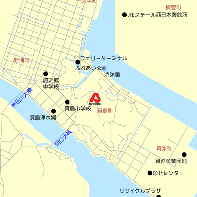 本社地図